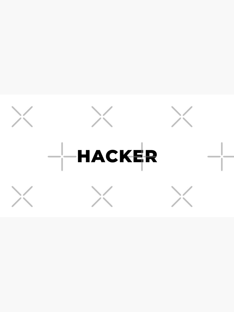 Hacker (Inverted) by developer-gifts