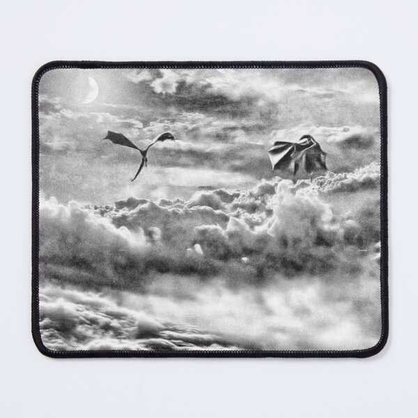 Item preview, Dragons in Moonlight designed and sold by silentrebel.