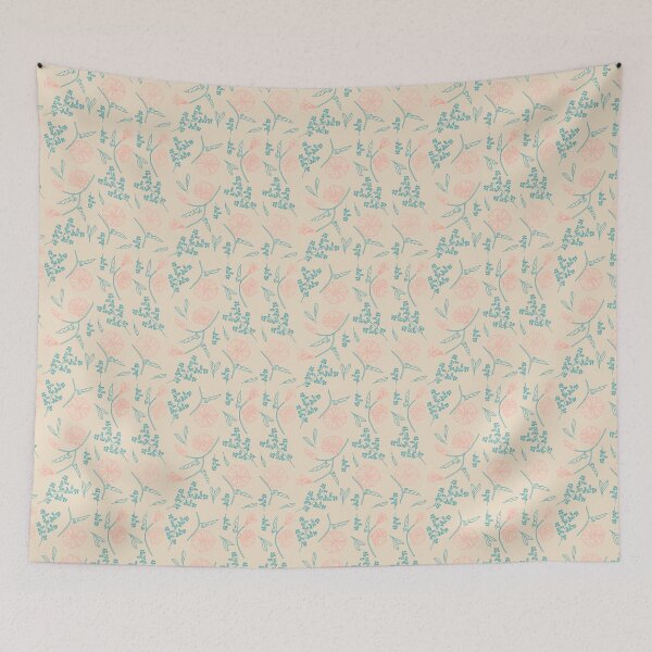 Item preview, Copia de  ELEGANT SPRING FLOWERS FONT PINK designed and sold by PATRICIA-VANIA.
