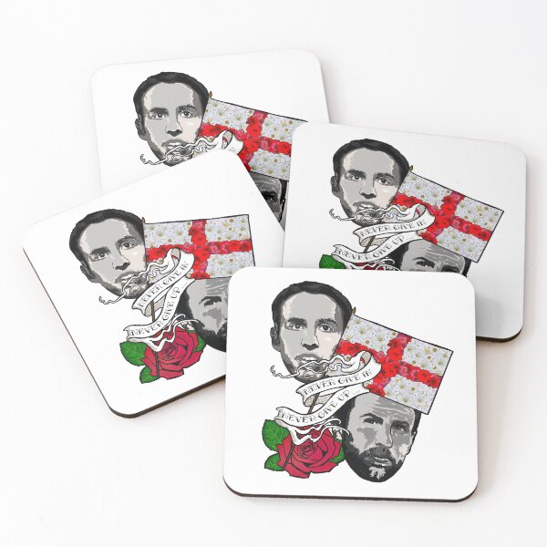 Item preview, Never give up Football Gareth Southgate designed and sold by FilthyAnnaMalle.
