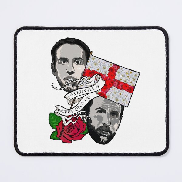 Item preview, Never give up Football Gareth Southgate designed and sold by FilthyAnnaMalle.