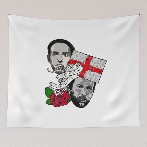 Item preview, Never give up Football Gareth Southgate designed and sold by FilthyAnnaMalle.