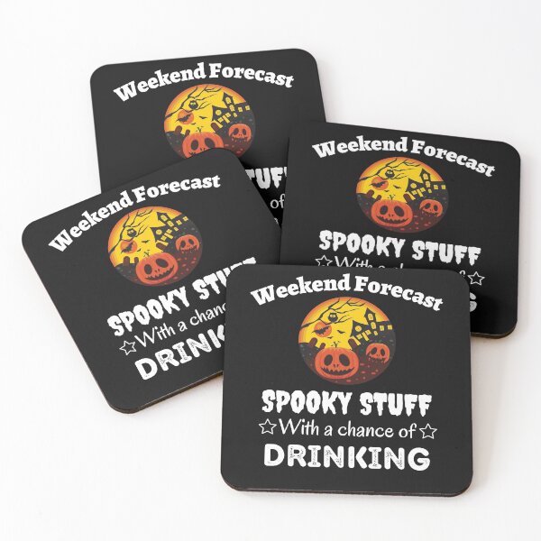 Item preview, Halloween Drinking, Funny Halloween, Weekend Forecast designed and sold by GrabYourBuzz.