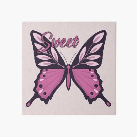 Item preview, Sweet Pastel Purple Butterfly designed and sold by Dream Big! by E. H..