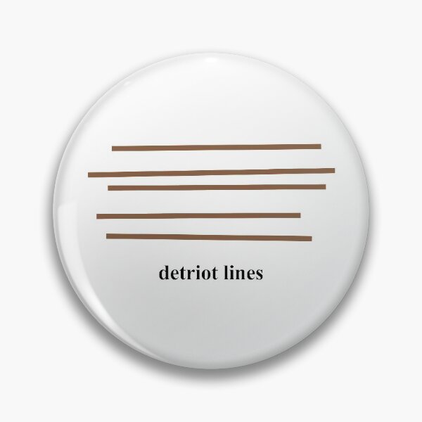Item preview, Detriot Lines designed and sold by fandemonium.