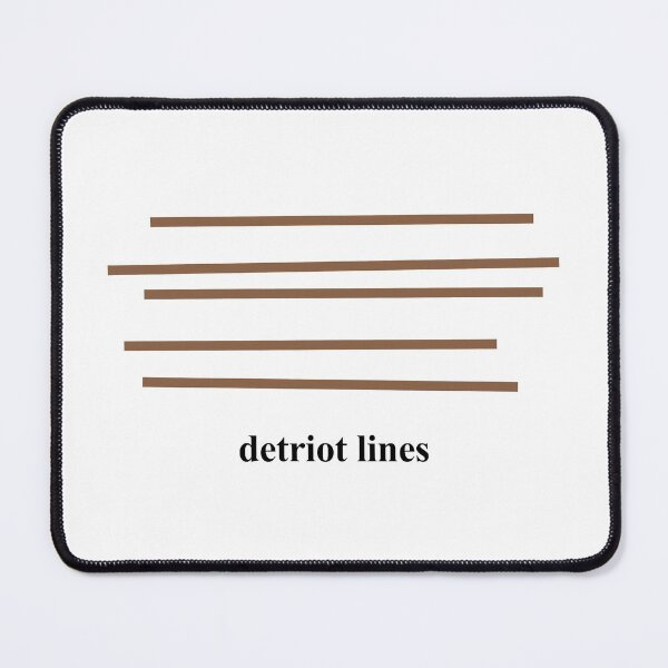 Item preview, Detriot Lines designed and sold by fandemonium.