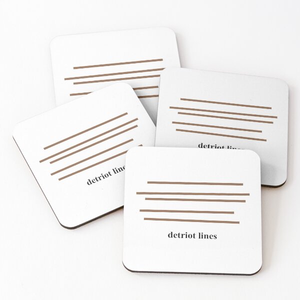 Item preview, Detriot Lines designed and sold by fandemonium.