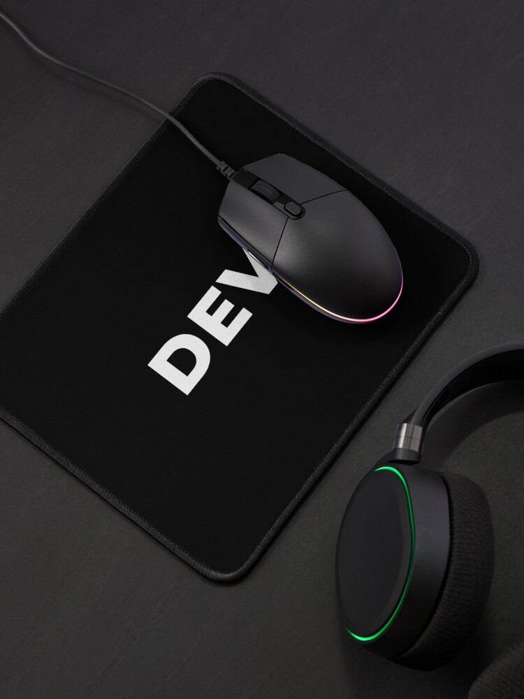Alternate view of Dev Mouse Pad