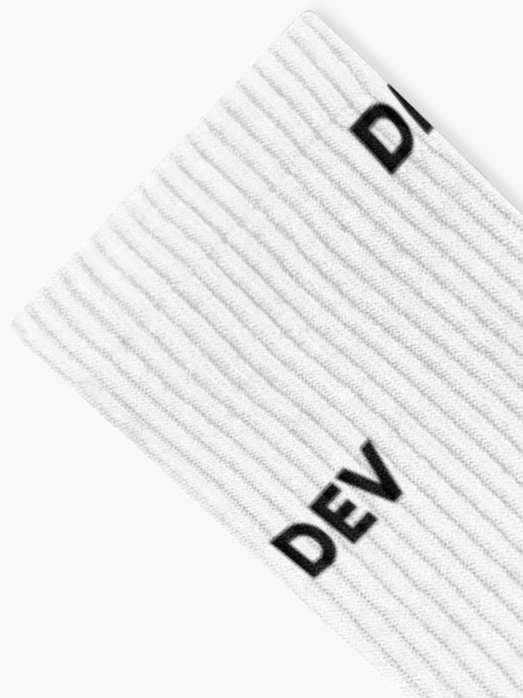 Thumbnail 2 of 5, Socks, Dev (Inverted) designed and sold by developer-gifts.