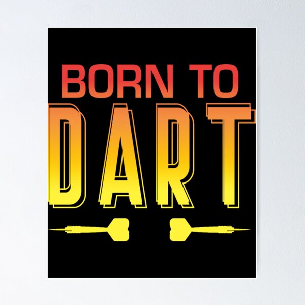 Item preview, Dart Player Born To Dart Bullseye Throwing designed and sold by hanhshirts.