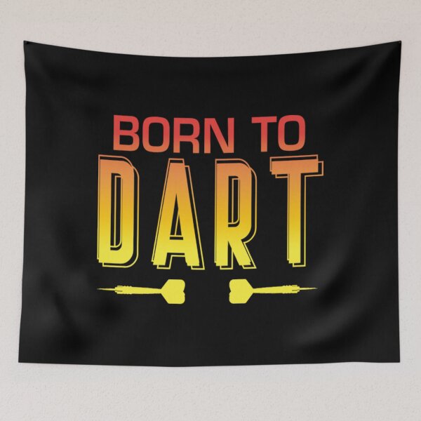 Item preview, Dart Player Born To Dart Bullseye Throwing designed and sold by hanhshirts.