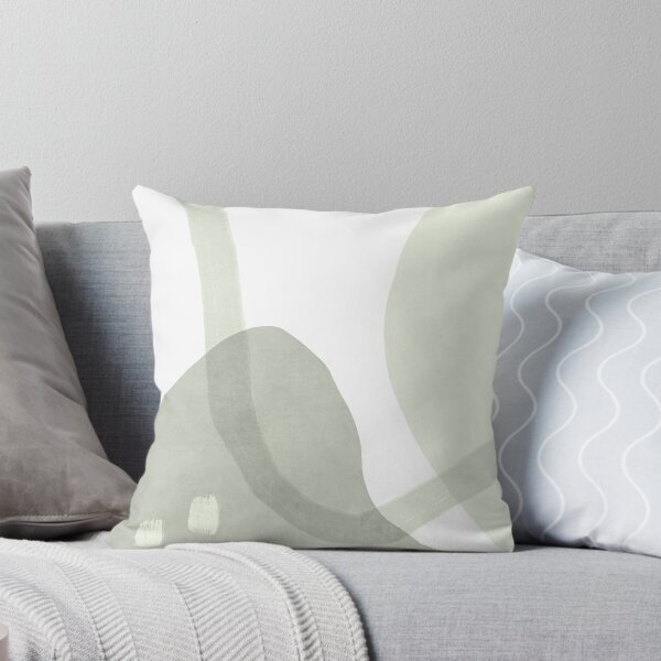 Item preview, Calm green shapes pattern designed and sold by Miss-Belle.