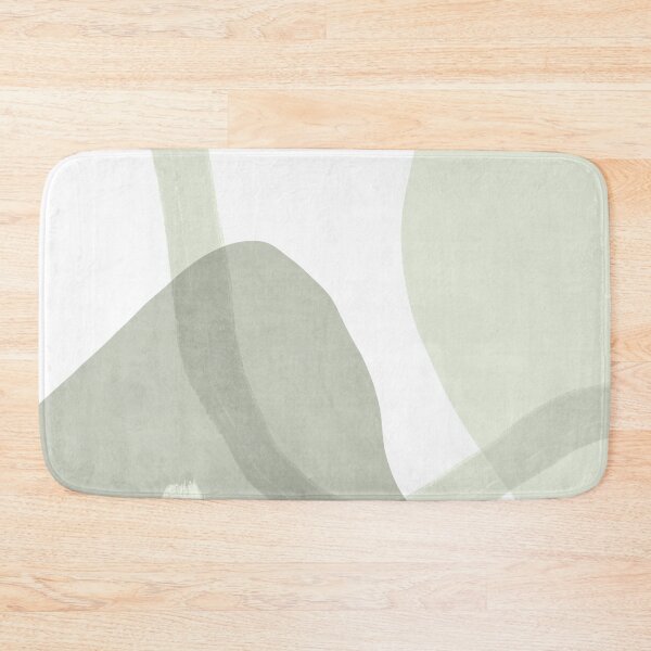 Item preview, Calm green shapes pattern designed and sold by Miss-Belle.