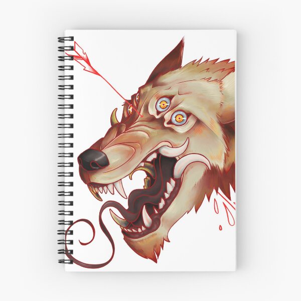 Item preview, Demon Wolf Red Arrow designed and sold by Ellie Copeland.