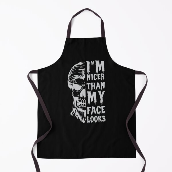 Item preview, I Am Nicer Than My Face Looks designed and sold by 8-COUNT Co. Clothing.