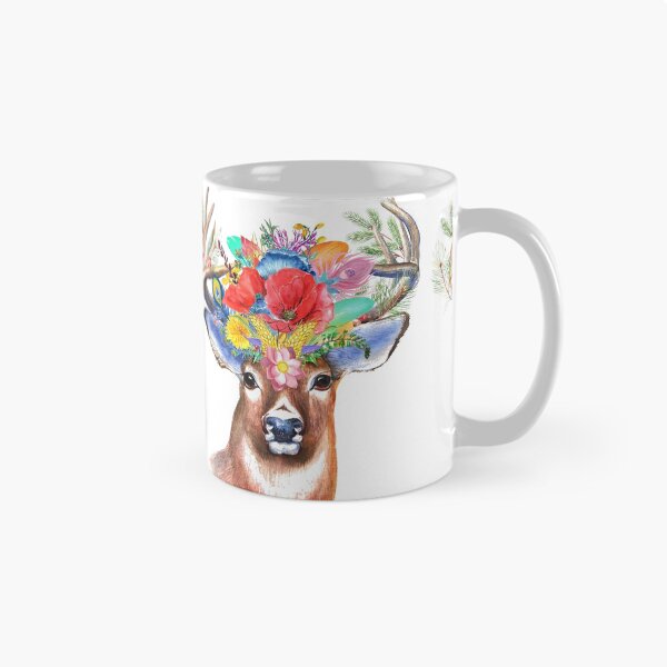 Item preview, Wild flower deer designed and sold by daama2020.