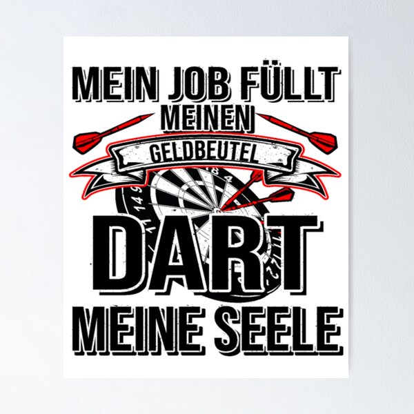 Item preview, Dart Meine Seele designed and sold by hanhshirts.