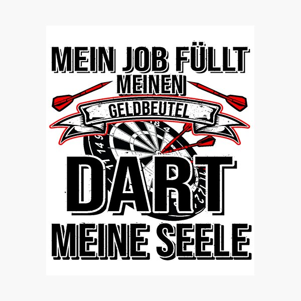 Item preview, Dart Meine Seele designed and sold by hanhshirts.