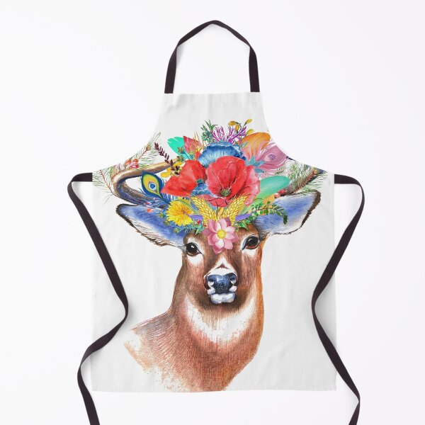 Item preview, Wild flower deer designed and sold by daama2020.