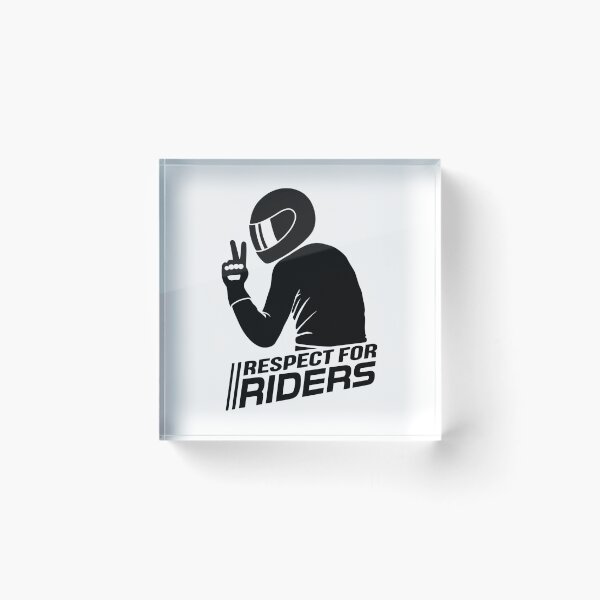 Item preview, Respect for Riders (black) designed and sold by VEB Ostladen.