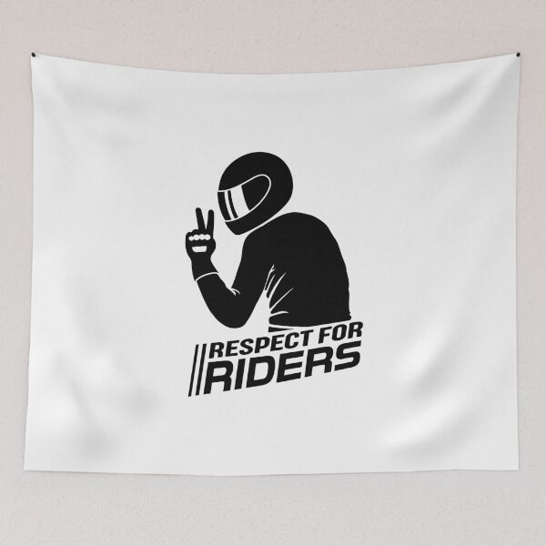 Item preview, Respect for Riders (black) designed and sold by VEB Ostladen.