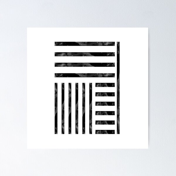 Item preview, Black White Minimal designed and sold by Shawa Shop.