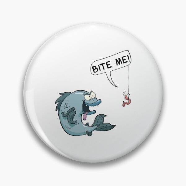 Item preview, Bite me fishing bait designed and sold by Rarito.