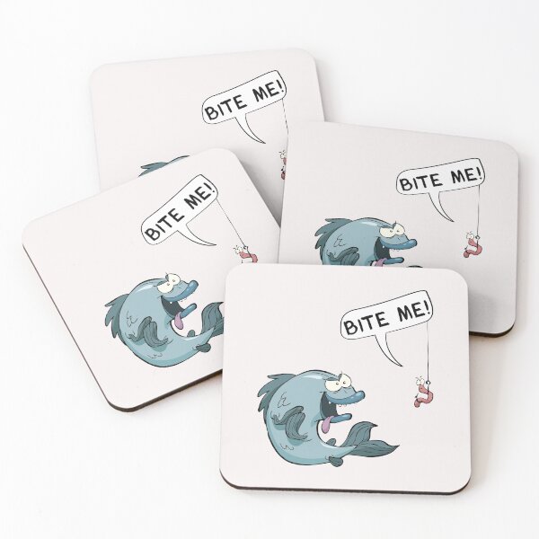 Item preview, Bite me fishing bait designed and sold by Rarito.