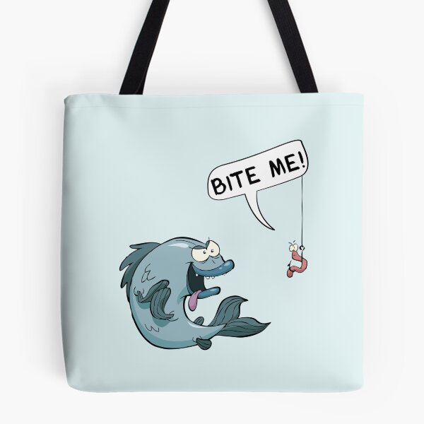 Item preview, Bite me fishing bait designed and sold by Rarito.
