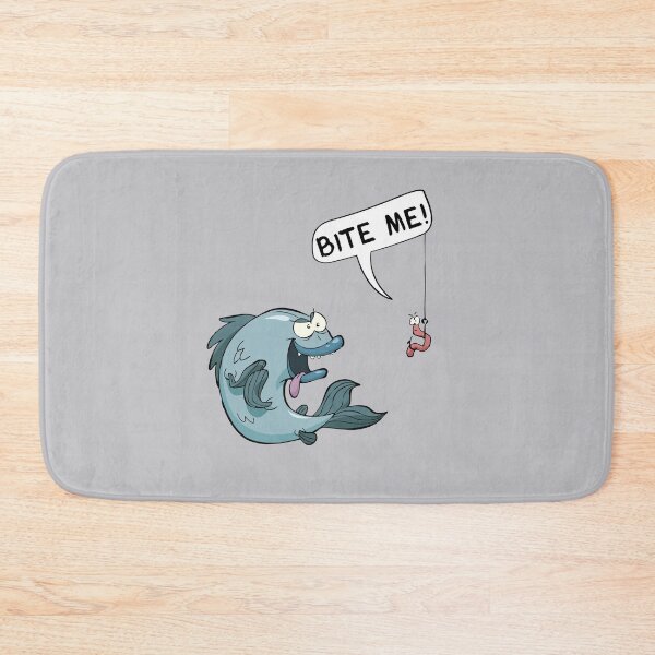 Item preview, Bite me fishing bait designed and sold by Rarito.