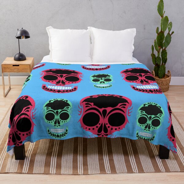 Item preview, Skulls with Blue designed and sold by Minxylynx4.