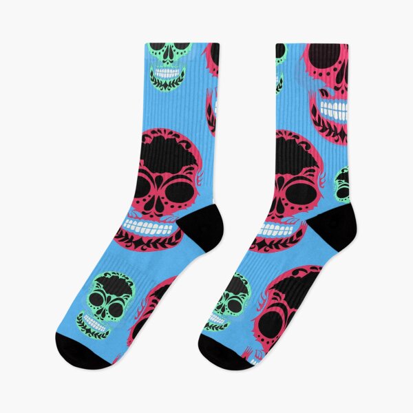 Item preview, Skulls with Blue designed and sold by Minxylynx4.
