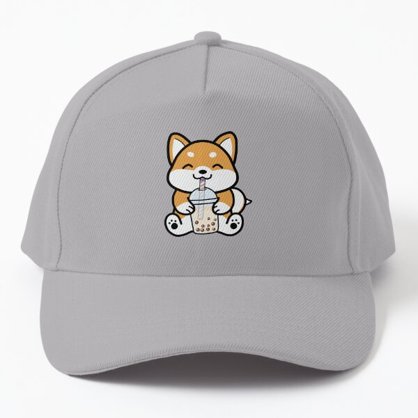 Vista previa del artículo con la obra «¡Shiba ama el té de burbujas!», diseñado y vendido por SirBobalot.