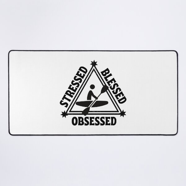 Item preview, Canoeing: Stressed. Blessed. Obsessed. designed and sold by TheGreenGoat.