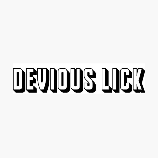 Item preview, Devious Lick designed and sold by StefanCgraphics.