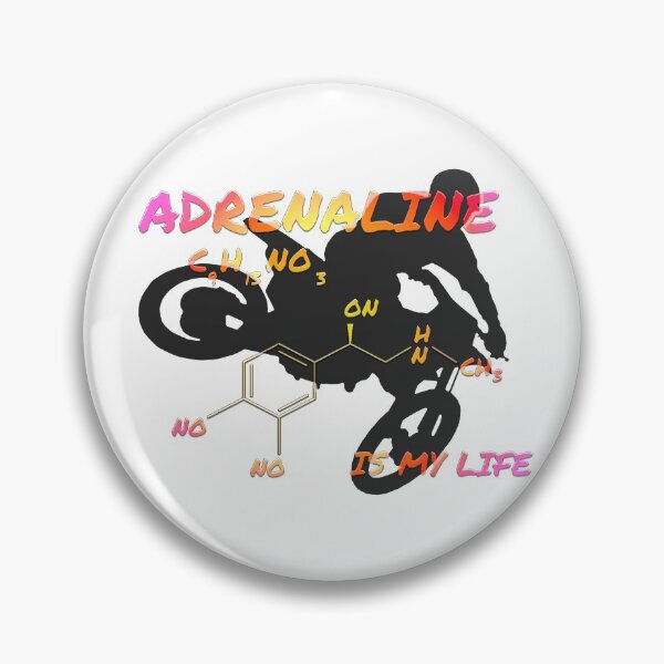 Item preview, ADRENALINE IS MY LIFE - Motorsport - Bike - Gift for him / her designed and sold by BestStuffDepot.