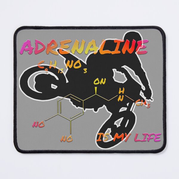 Item preview, ADRENALINE IS MY LIFE - Motorsport - Bike - Gift for him / her designed and sold by BestStuffDepot.