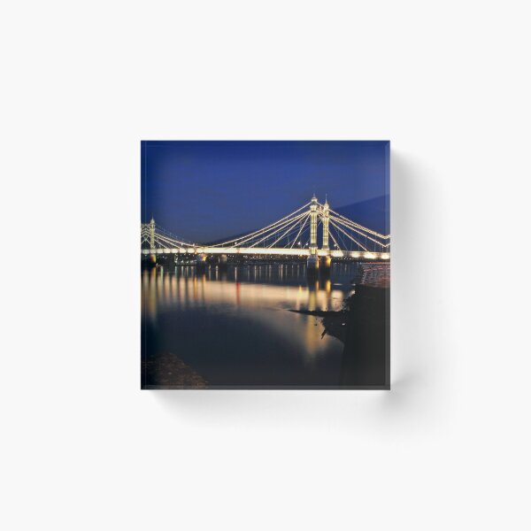 Item preview, Albert Bridge River Thames London designed and sold by AndyEvansPhotos.