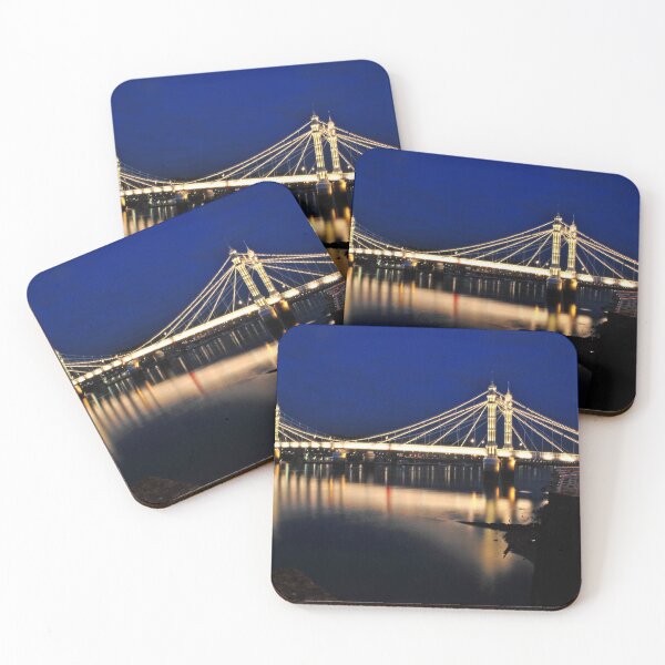 Item preview, Albert Bridge River Thames London designed and sold by AndyEvansPhotos.