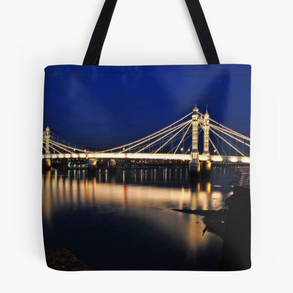 Item preview, Albert Bridge River Thames London designed and sold by AndyEvansPhotos.