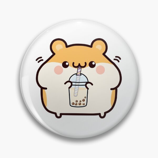 Item preview, Boba Sippin Hamster! designed and sold by SirBobalot.