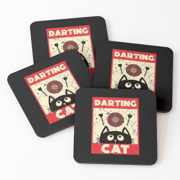 Item preview,  Dart Player Cat  designed and sold by hanhshirts.
