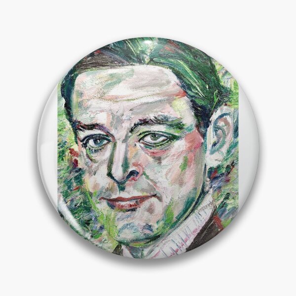 Item preview, T. S. ELIOT - oil portrait designed and sold by lautir.