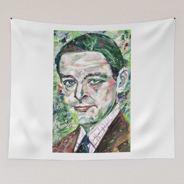 Item preview, T. S. ELIOT - oil portrait designed and sold by lautir.