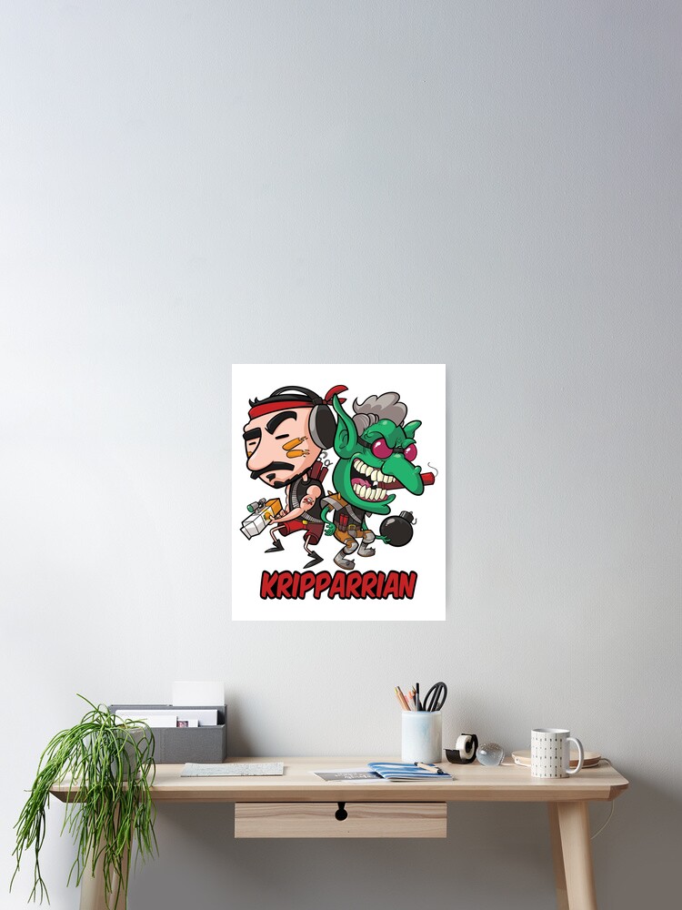 Thumbnail 2 of 3, Poster, Bombarrian Tee designed and sold by Rarito.