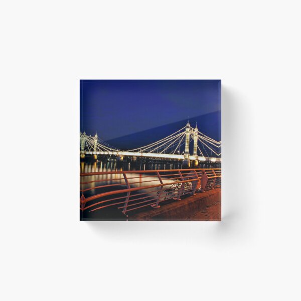 Item preview, Albert Bridge River Thames London designed and sold by AndyEvansPhotos.