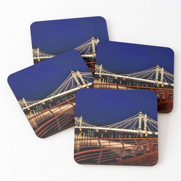 Item preview, Albert Bridge River Thames London designed and sold by AndyEvansPhotos.