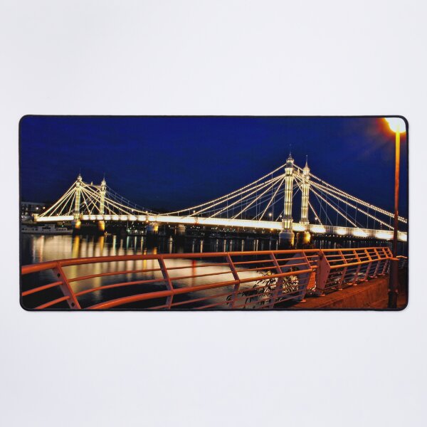 Item preview, Albert Bridge River Thames London designed and sold by AndyEvansPhotos.