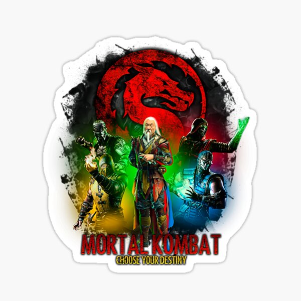 Baraka mortal kombat Sticker for Sale by SkeleMod