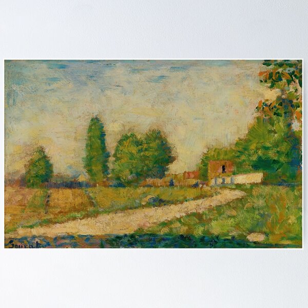 Item preview, Georges Seurat "Au Bord Du Village" designed and sold by sunny-007.